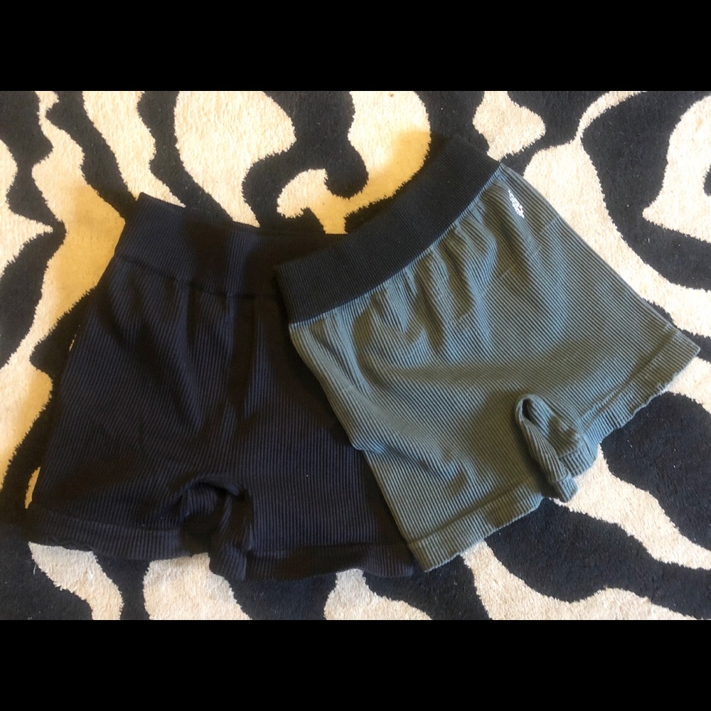Free people active bike shorts TWO PAIRS